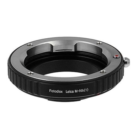 Lens Mount Adapter - Leica M Rangefinder Lens To Nikon 1-Series Mirrorless Camera Body